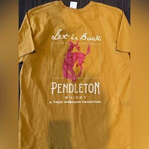 🤠 Pendleton whiskey Men's Tee with Cowboy Graphic